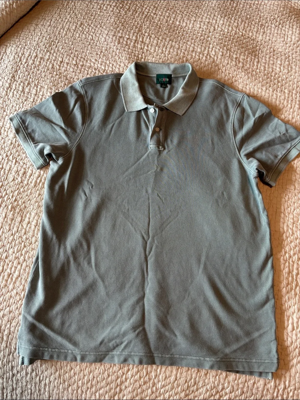 J. Crew Men's Green Polo Shirt